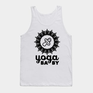 Yoga baby (black) Tank Top